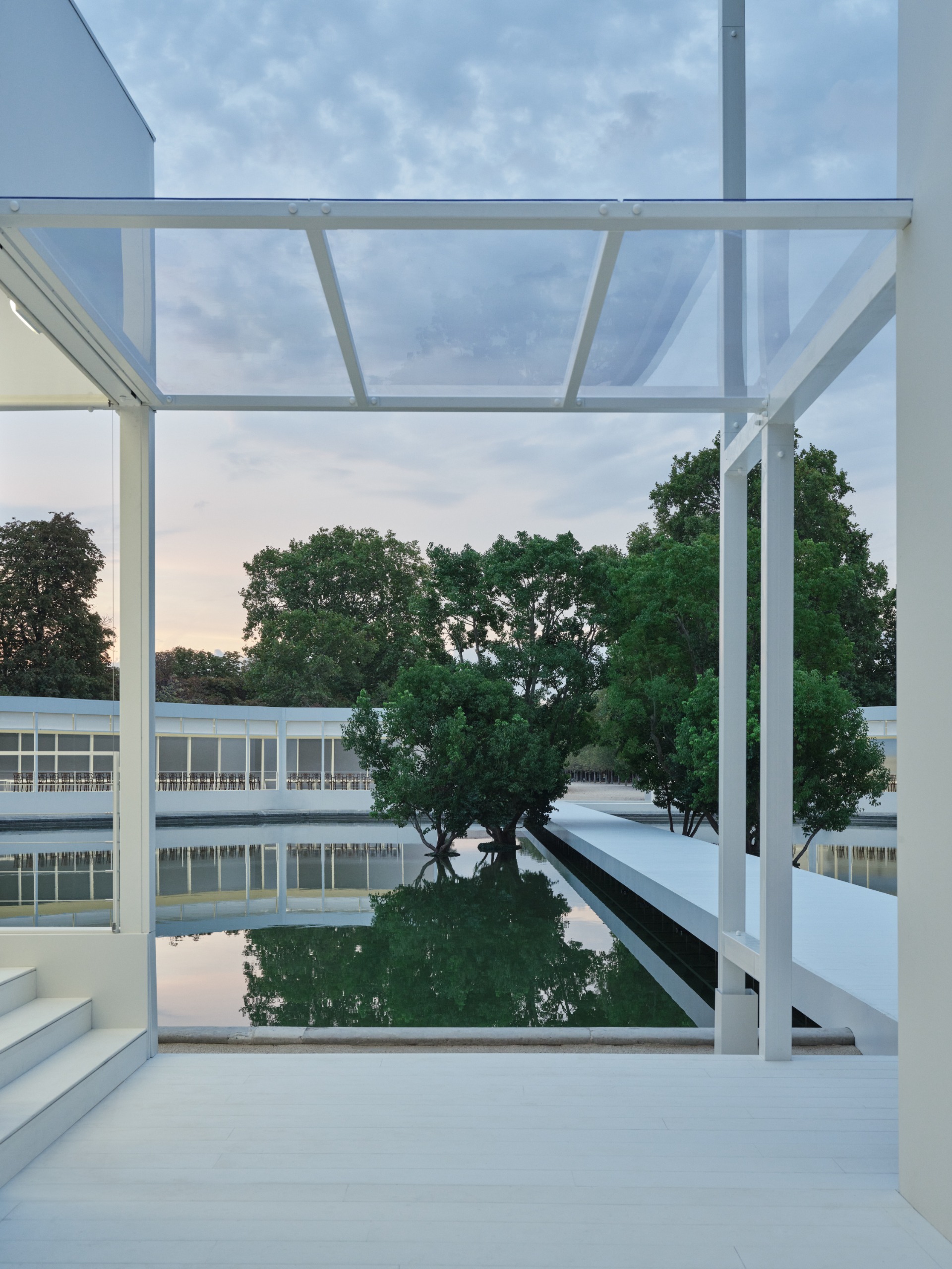 An image of the scenery at the Dior spring/summer 2027 show.