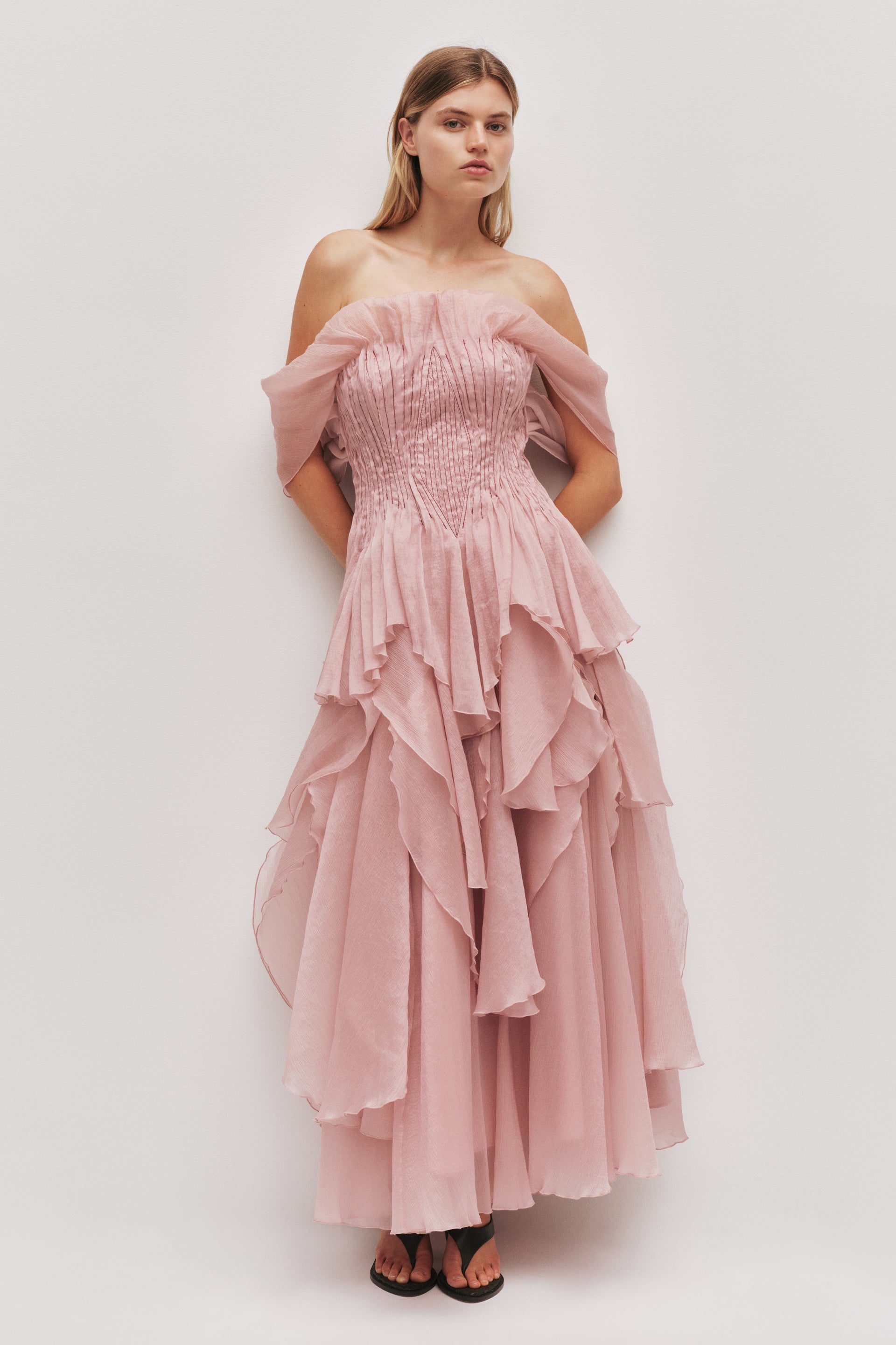 Nisha Gown-Fawn Pink / 4