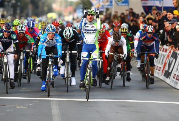 Elia Viviani (Liquigas-Cannondale) has started his season well.