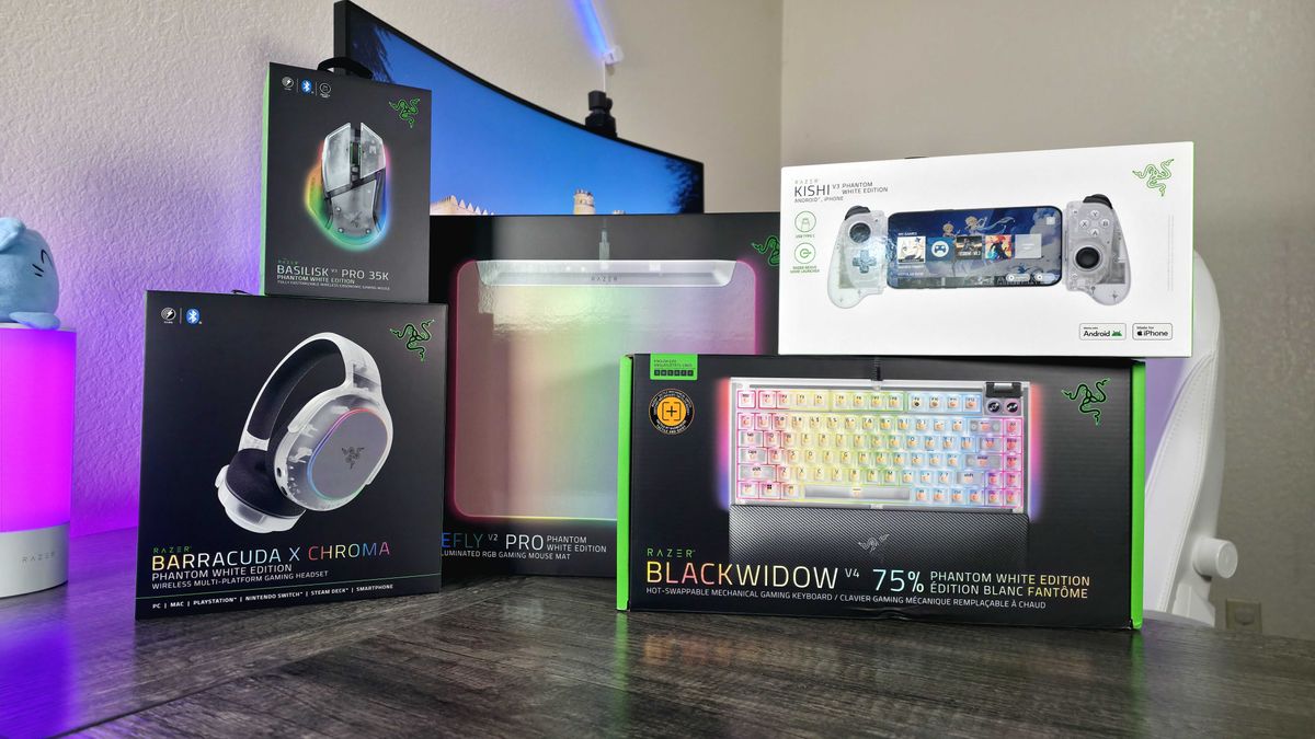 Why Razer's Phantom White gear is perfect for Halloween and retro