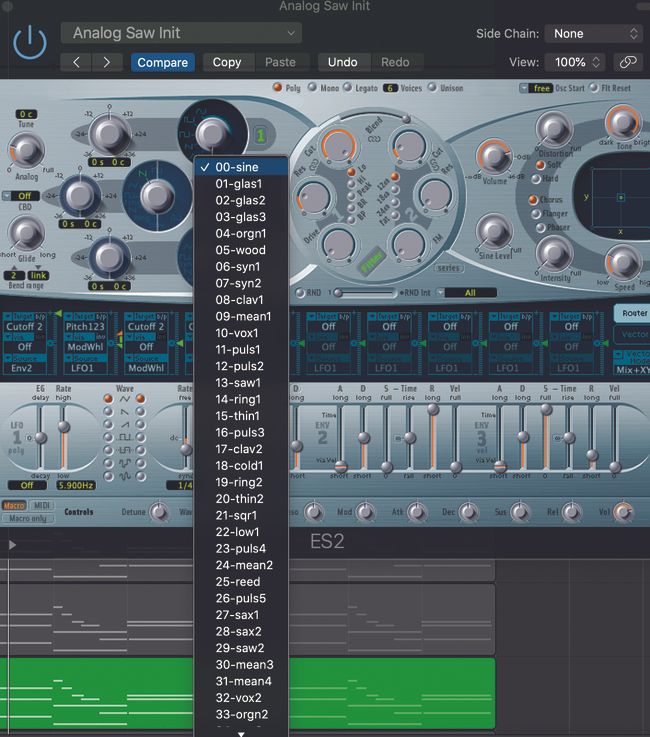 Create The Famous Wobble Bass Sound From Scratch Using Logic's ES2 ...