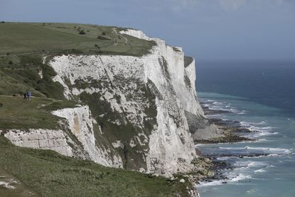 White cliffs of Dover. 