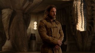 Travis Fimmel as Desmond Hart in Dune: Prophecy