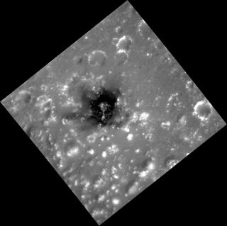 southern rim of the large Caloris basin mercury