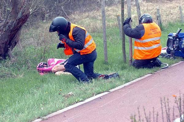 The aftermath of the Klier crash