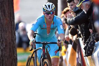 Lars Boom (Astana) suffered in his first 'cross race of the year