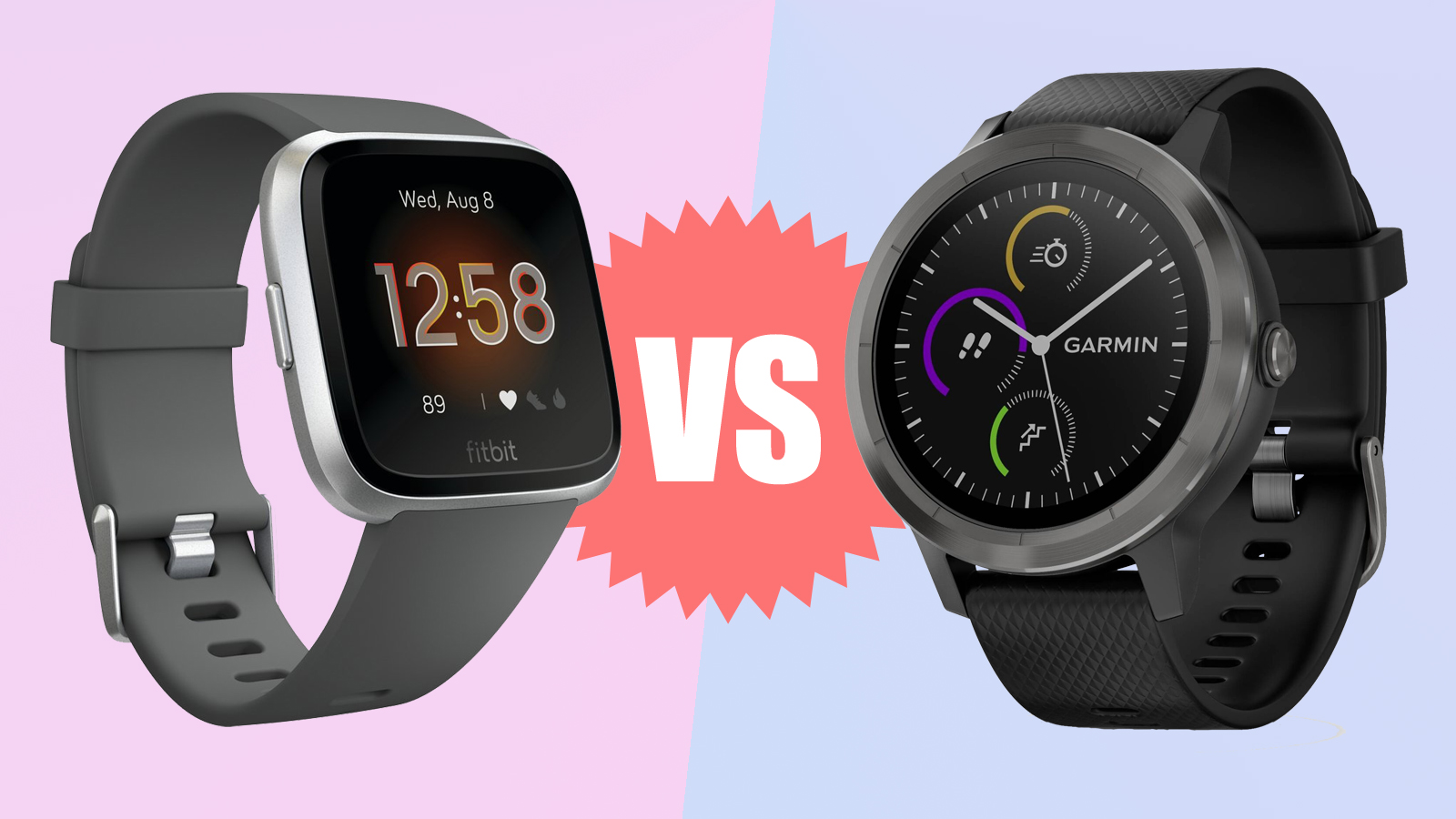 Fitbit Versa Lite vs Garmin vivoactive 