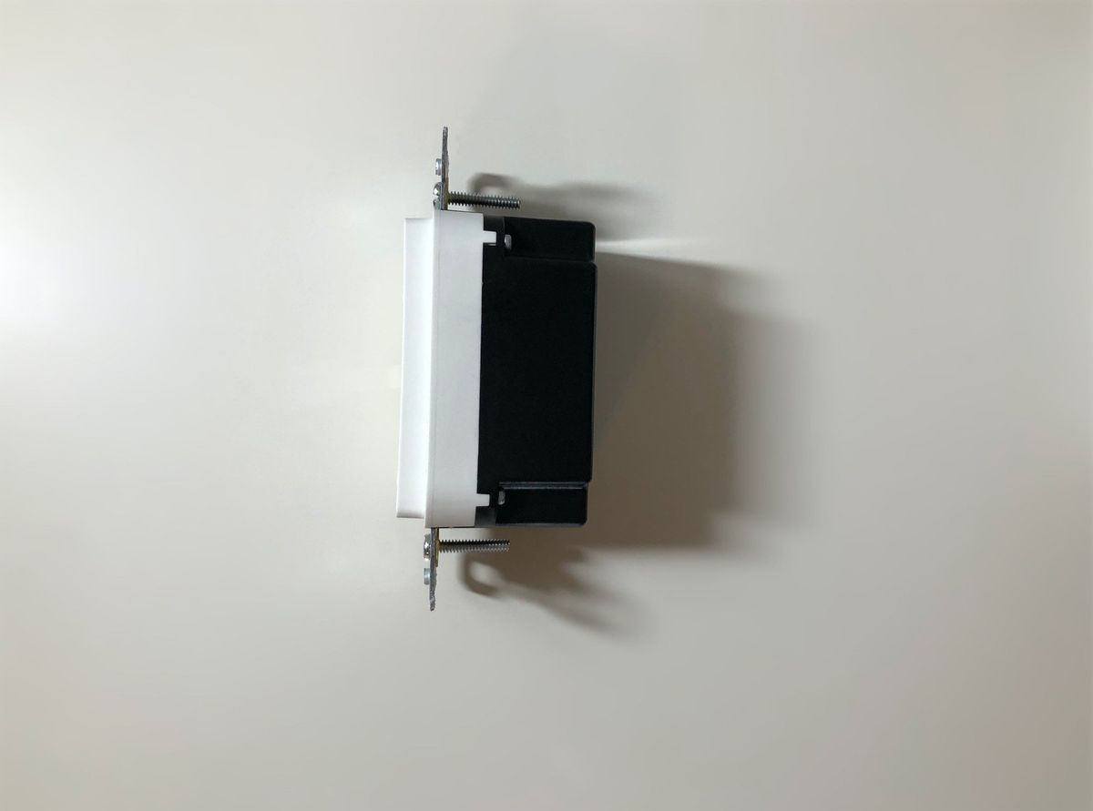 Connectsense Smart Inwall Outlet Side