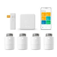 tado° Slimme Bedrade Thermostaat Starter Kit V3+ incl. Bridge + 4x Radiatorknoppen van €509,98 voor €269,95 tado° Slimme Bedrade Thermostaat Starter Kit V3+ incl. Bridge + 4x Radiatorknoppen van €509,98 voor €269,95