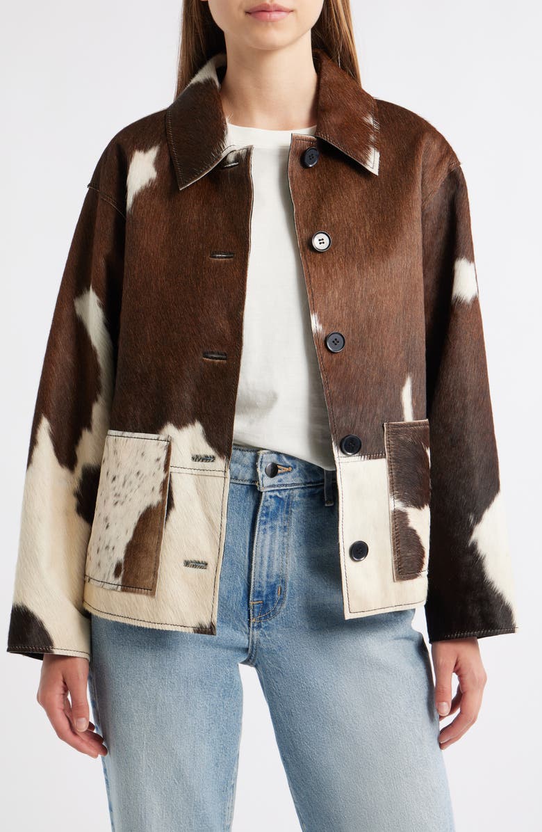 Haisley Genuine Calf Hair Jacket