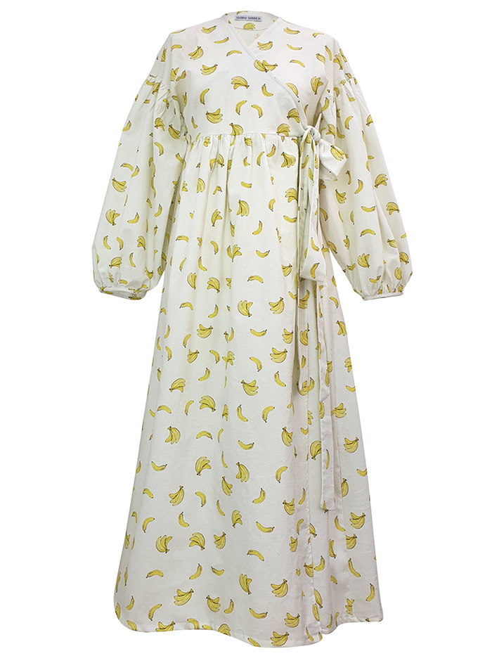  Alyssa Banana Dress
