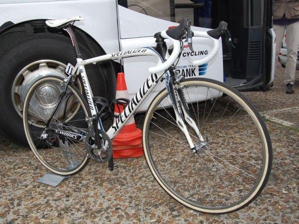 Quick Step weren't the only team riding Specialized S-Works Roubaix SL2 bikes today.