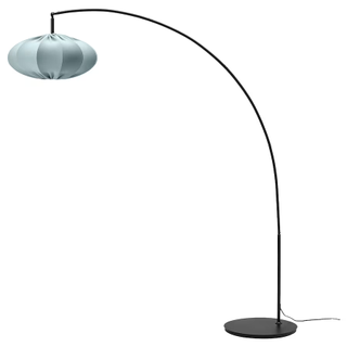 Floor lamp with shade