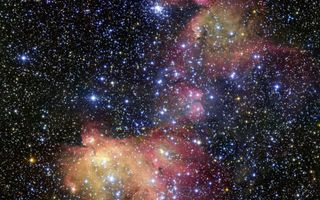 Glowing Gas of Large Magellanic Cloud