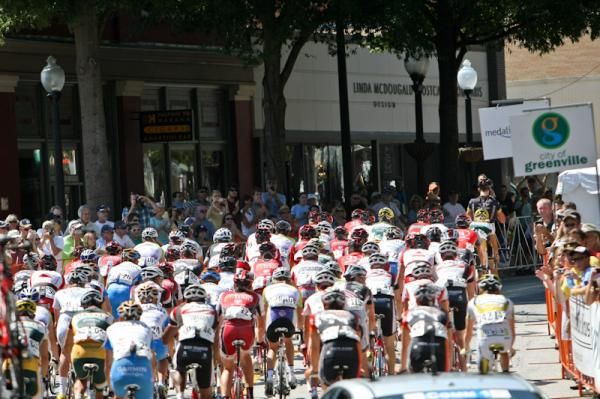 Big crowds were ready and waiting on each lap today.