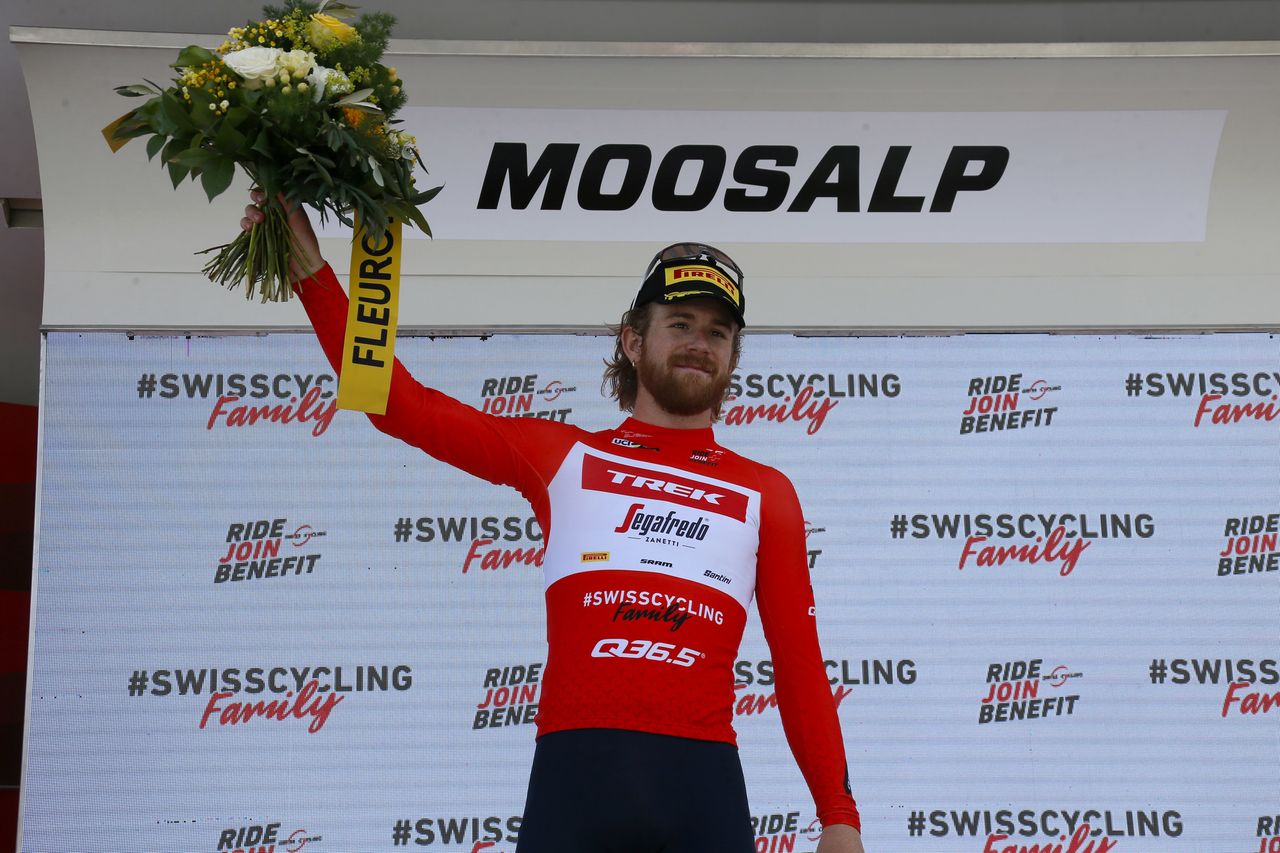 Tour de Suisse 2022 - 85th Edition - 6th stage Locarno - Moosalp 177.5 km - 17/06/2022 - Quinn Simmons (USA - Trek - Segafredo) - photo Heinz Zwicky/SprintCyclingAgency&Acirc;&copy;2022