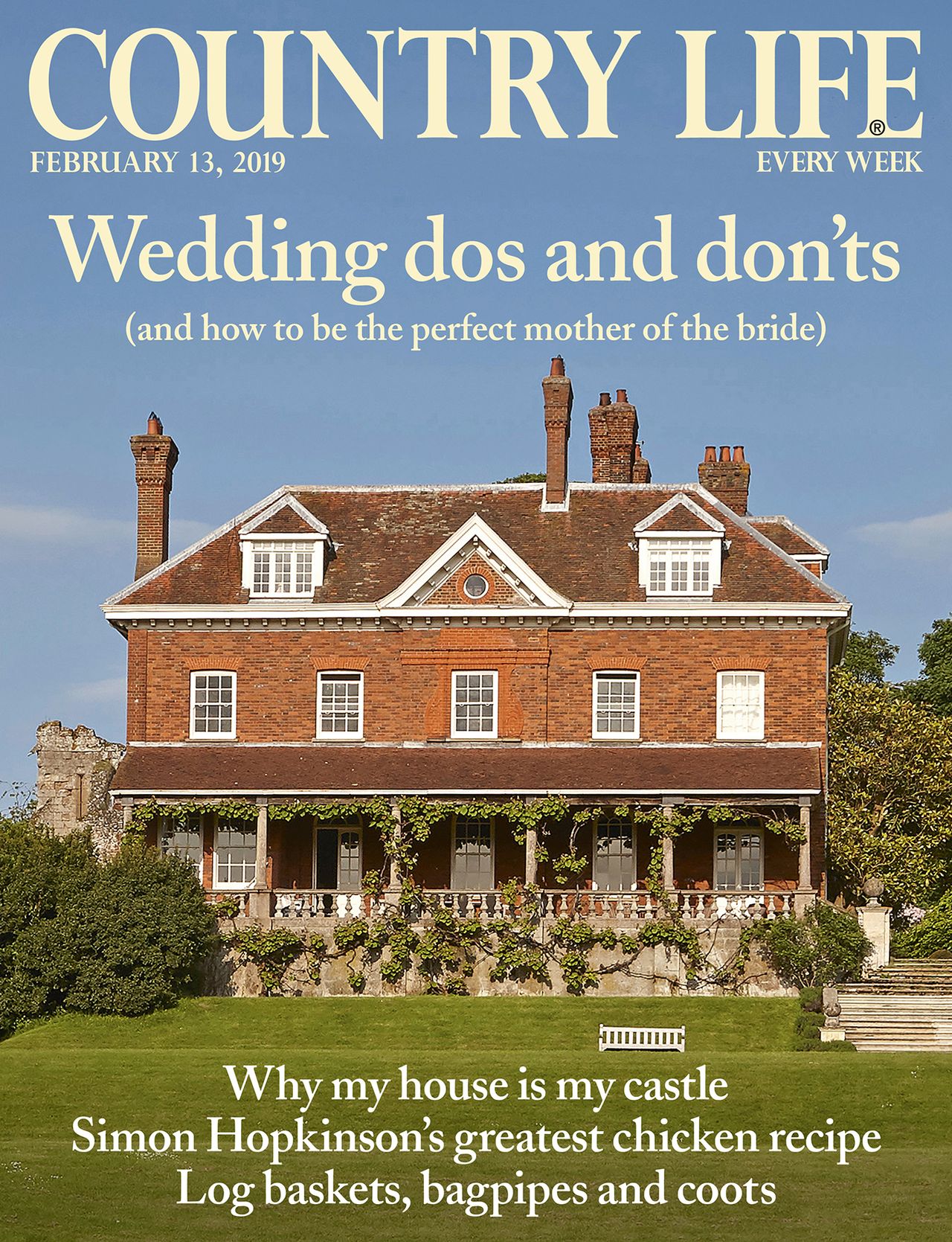 Cover of Country Life 13 February 2019