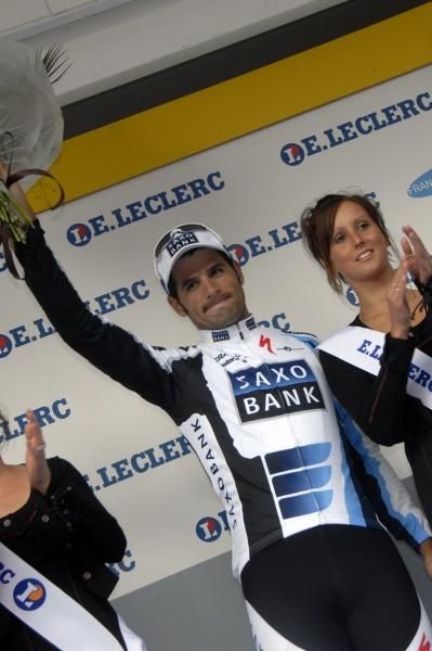 Juan Jose Haedo (Saxo Bank) took his fifth win of the season in Tournai.