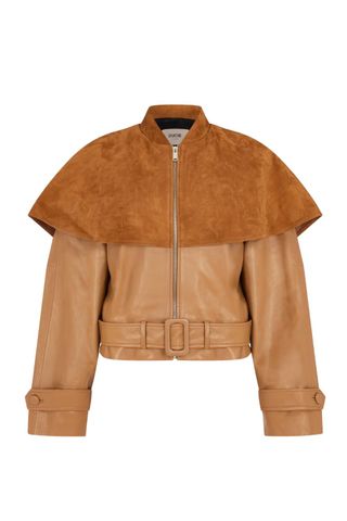 Ducie, Rose Leather Jacket