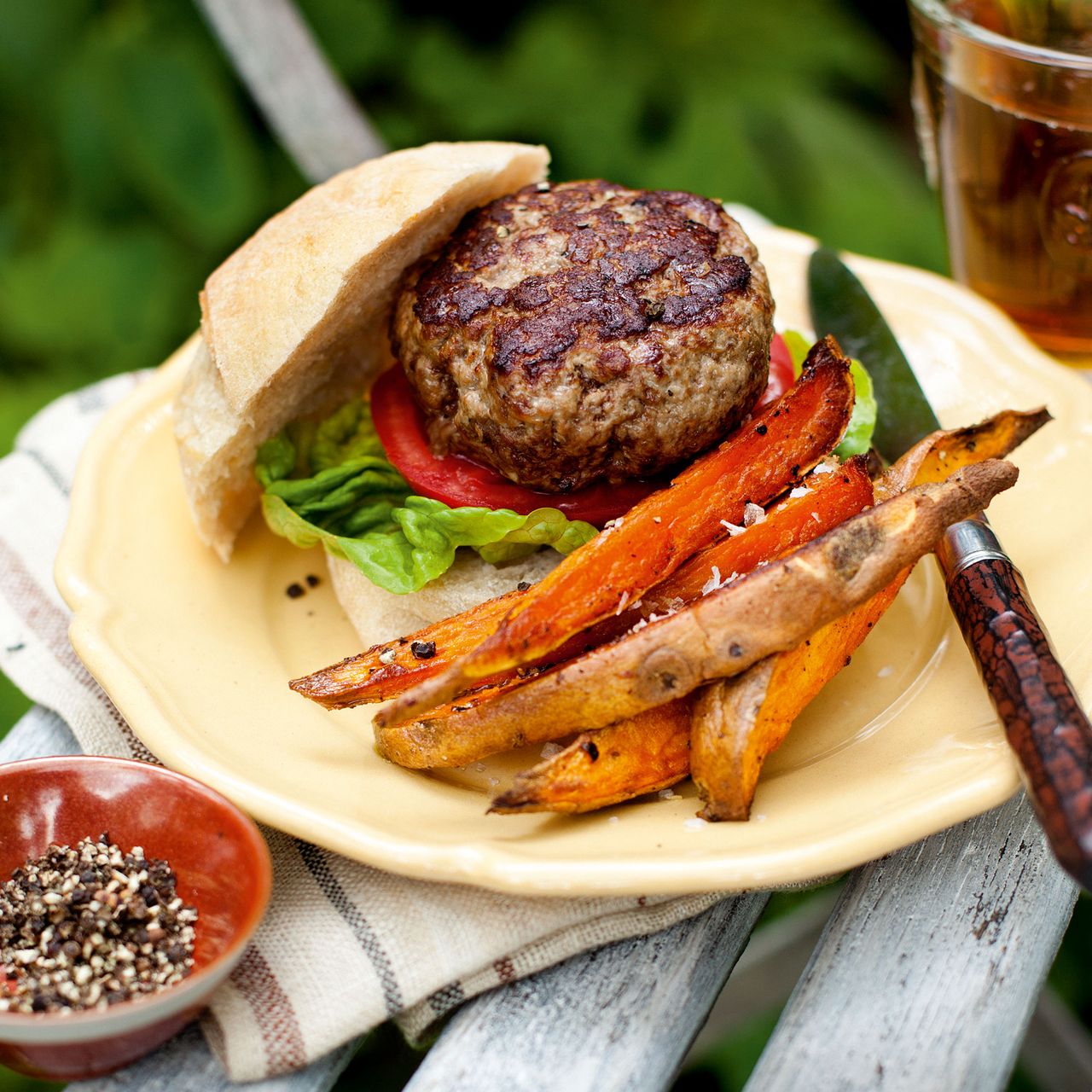 A really good burger-summer recipes-woman and home