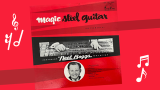 the cover of Noel Bogg Quintet's Magic Steel Guitar