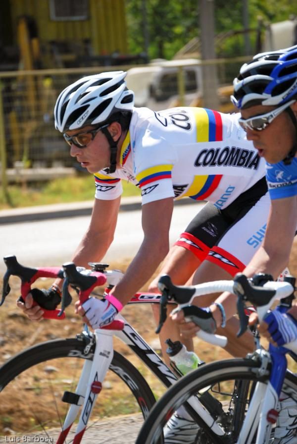 Colombia's Oscar Sanchez.