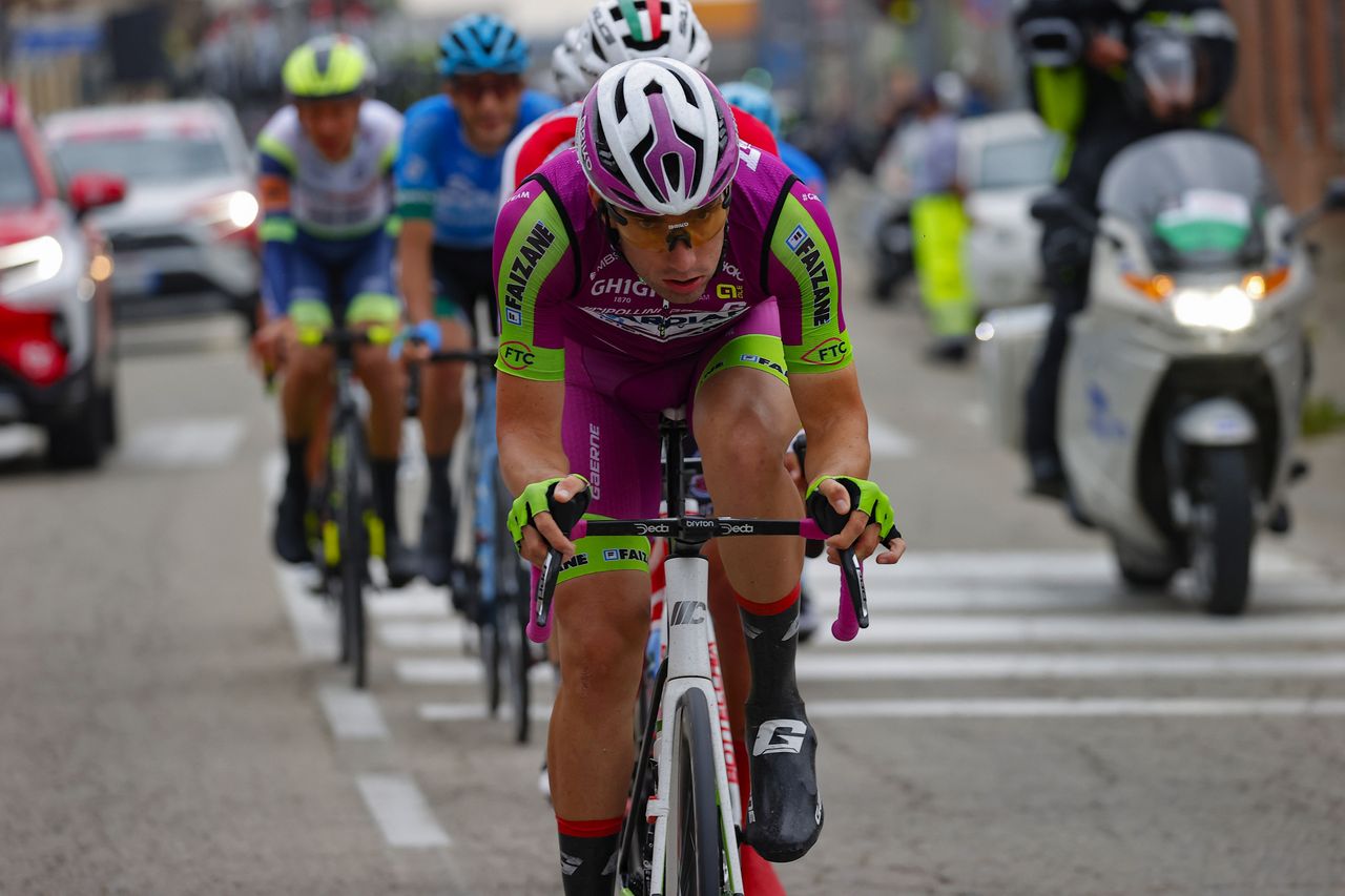 Giro dItalia 2021 104th Edition 3rd stage Biella Canale 190 km 10052021 Samuele Zoccarato ITA Bardiani CSF Faizane photo Luca BettiniBettiniPhoto2021