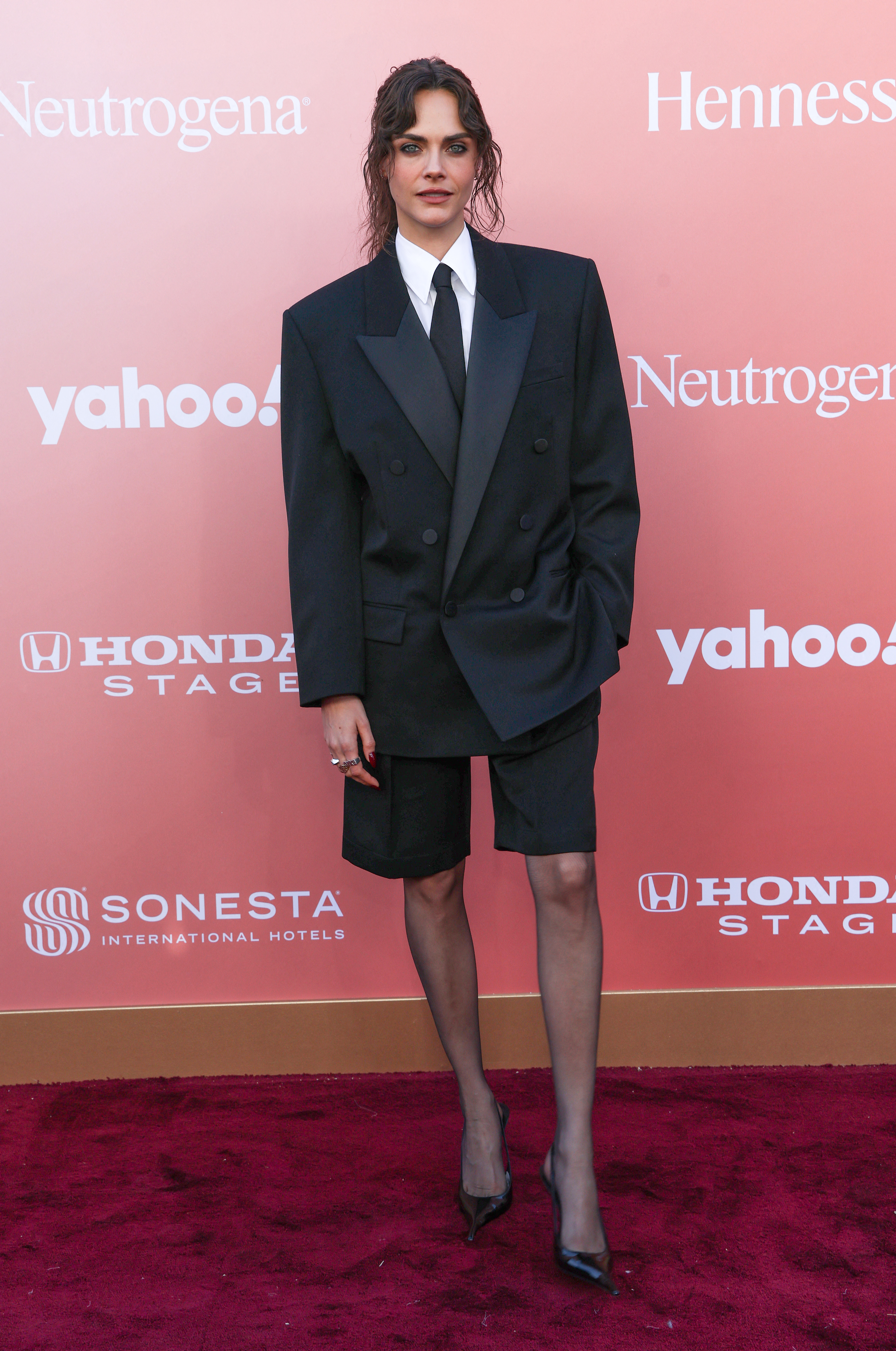 Cara Delevingne walked the red carpet at the 2026 Billboard Women in Music event