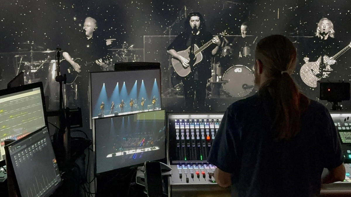 Tom Evans is pairing his transform.engine-hosted plugins with a Solid State Logic L550 Plus mixing console for all 52 of the Eagles’ performances at the Sphere.
