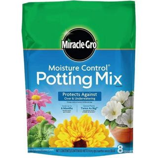 Moisture control potting mix