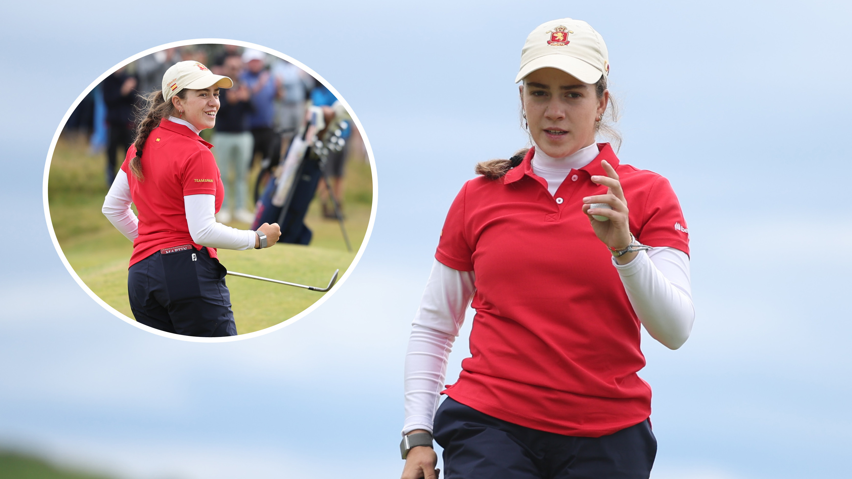Paula Martin Sampedro at the Women&#039;s Amateur Championship 