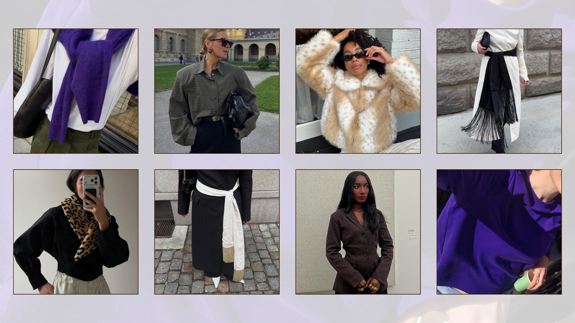 @thealiceedit, @annaaborisovna, @amaka.hamelijnck,&nbsp;@dinahansen, @selenamual, &nbsp;@ingridedvinsen, and @aidabadji_, wearing winter 2026's European fashion trends