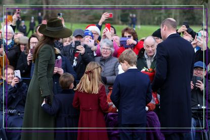 Kate Middleton, Prince William, Prince George, princess Charlotte and Prince Louis