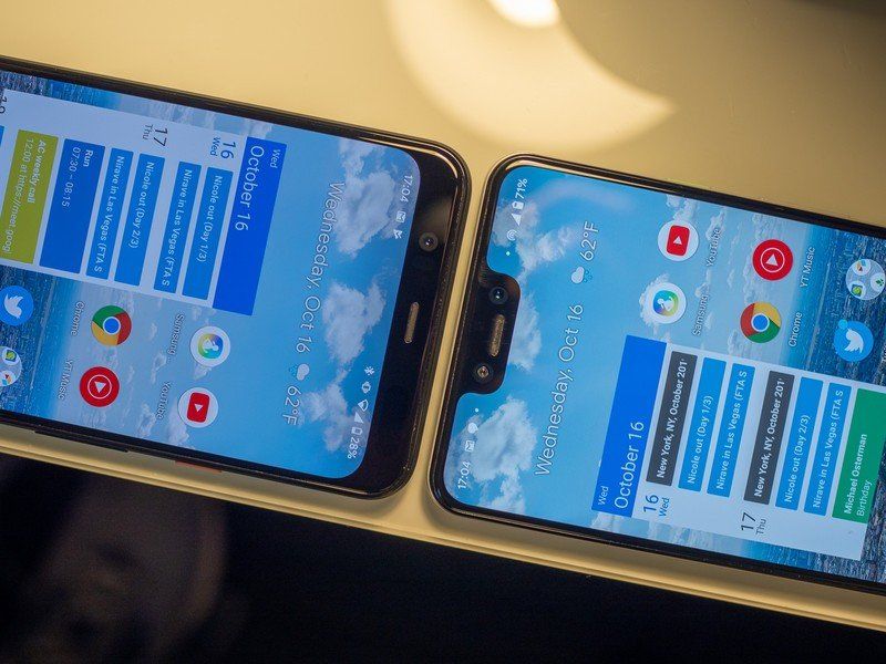 Google Pixel 4 XL and Pixel 3 XL