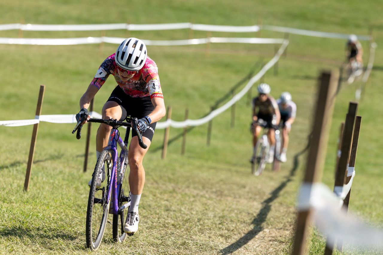 Maghalie Rochette accelerates on Mansion Hill