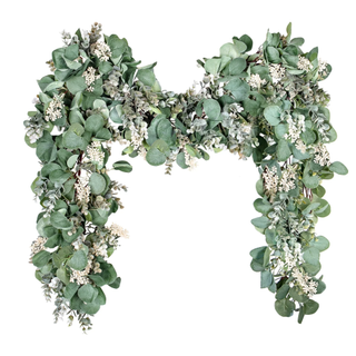 Silver Dollar Eucalyptus Christmas Garland from Walmart