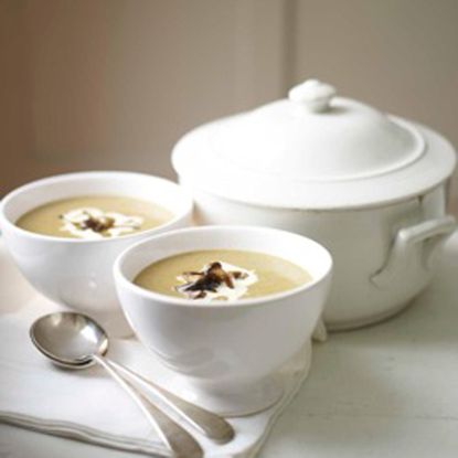Chestnut and Porcini Mushroom Soup recipe-Soup recipes-recipe ideas-new recipes-woman and home