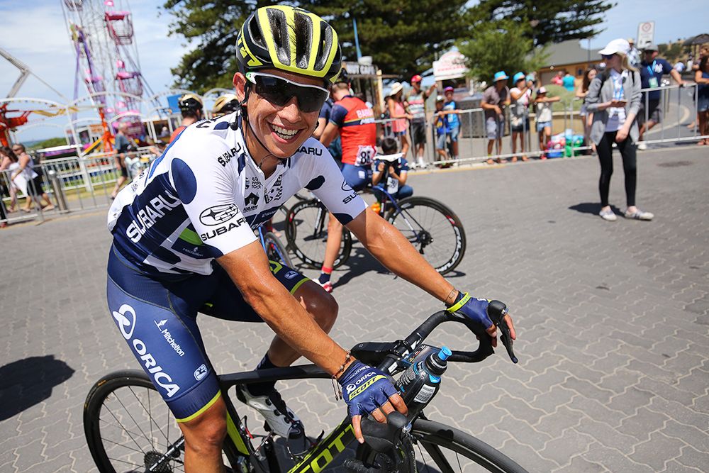 Always smiling Esteban Chaves
