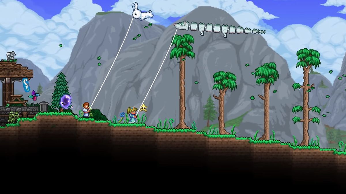 Terraria 1.4.5 update brings boulder rain, yes you read that right