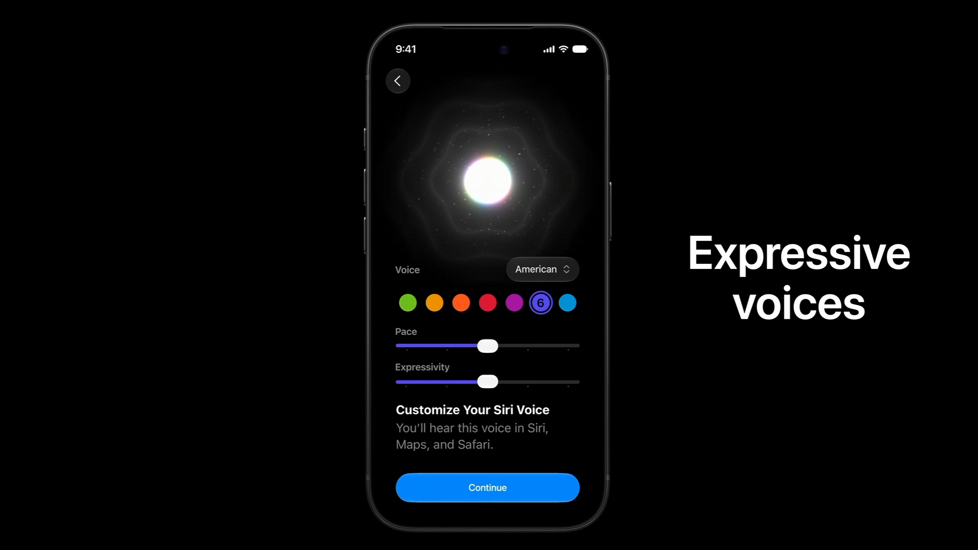 Screenshot from Apple's September 2026 event