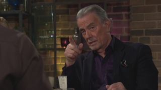 Eric Braeden as Victor pointing in The Young and the Restless