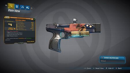 Borderlands 3 Hazardous Sellout 