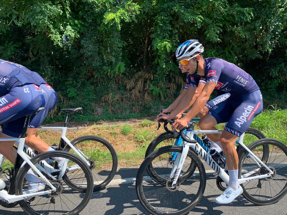 Mathieu van der Poel and his Alpecin-Fenix teammates preview the Milan-San Remo route for 2020