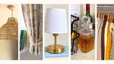 Compilation image of simple styling elements to make a home feel more refined