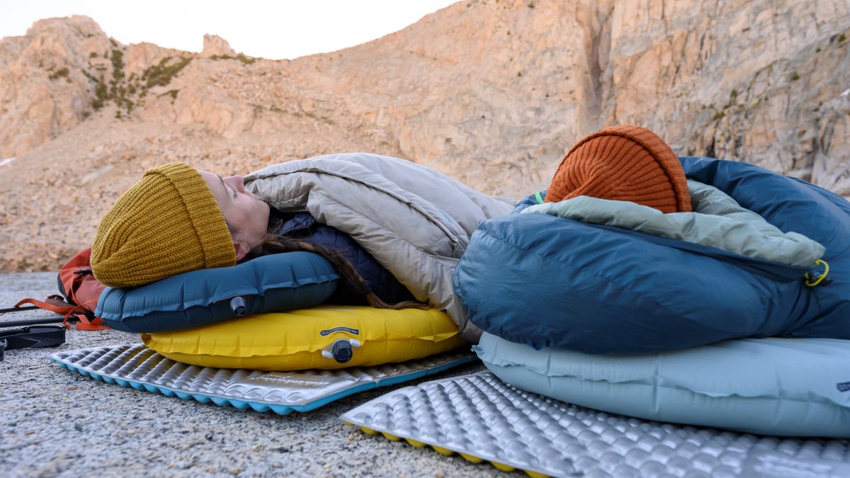 Couple sleeping on the Therm-a-Rest NeoAir XLite NXT