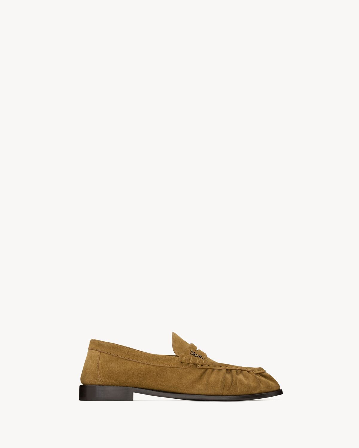 Women's Le Loafer Supple in Suede in Cognac