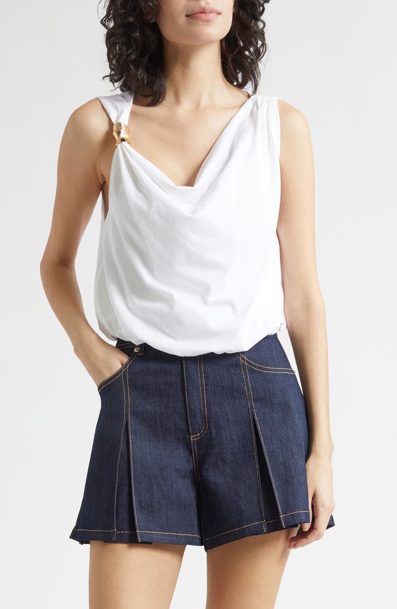 Darius Asymmetric Neck Top