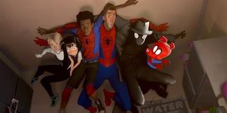 The cast of Into the Spider-Verse 2