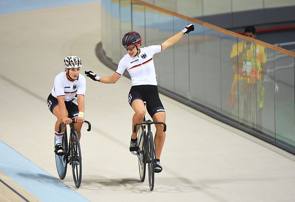 Germay women excited to get to the Rio velodrome