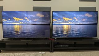 I tested affordable Samsung and Hisense mini-LED 4K TVs side-by-side, and the results surprised me